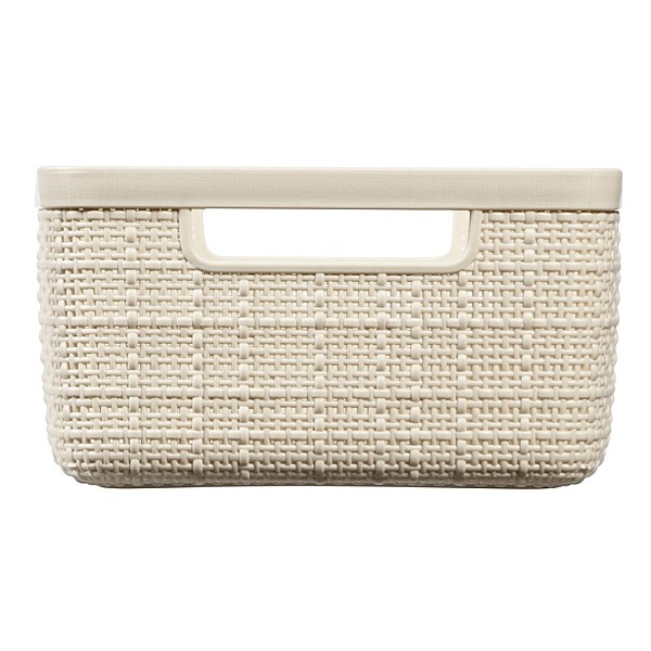 BASKET JUTE WHITE 245370 5L