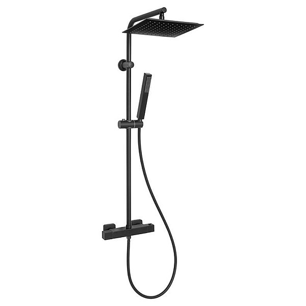 SHOWER COLUMN SVART TERMOSTATIC BLACK