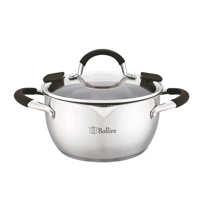POT 18CM 2L TRENTO BR-2402 STAINLESS