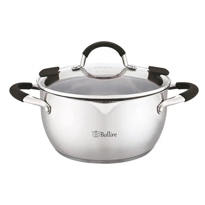 POT 24CM 4.7L TRENTO BR-2404 STAINLESS