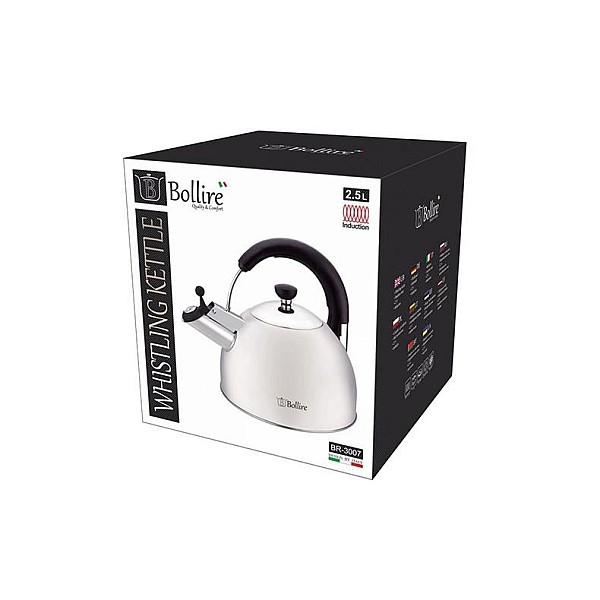 KETTLE 2.5L BR-3007 STAINLESS STEEL