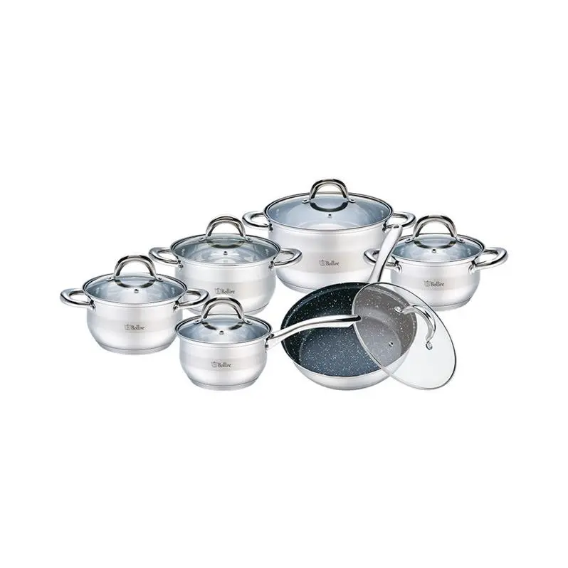 POT SET 12PCS SALERNO BR-4004