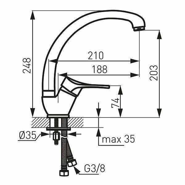 KITCHEN MIXER BPT4A PETITE