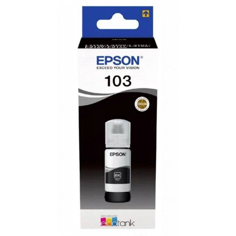 Epson 103 EcoTank Ink Bottle Black Epson 103 EcoTank Ink Bottle Black