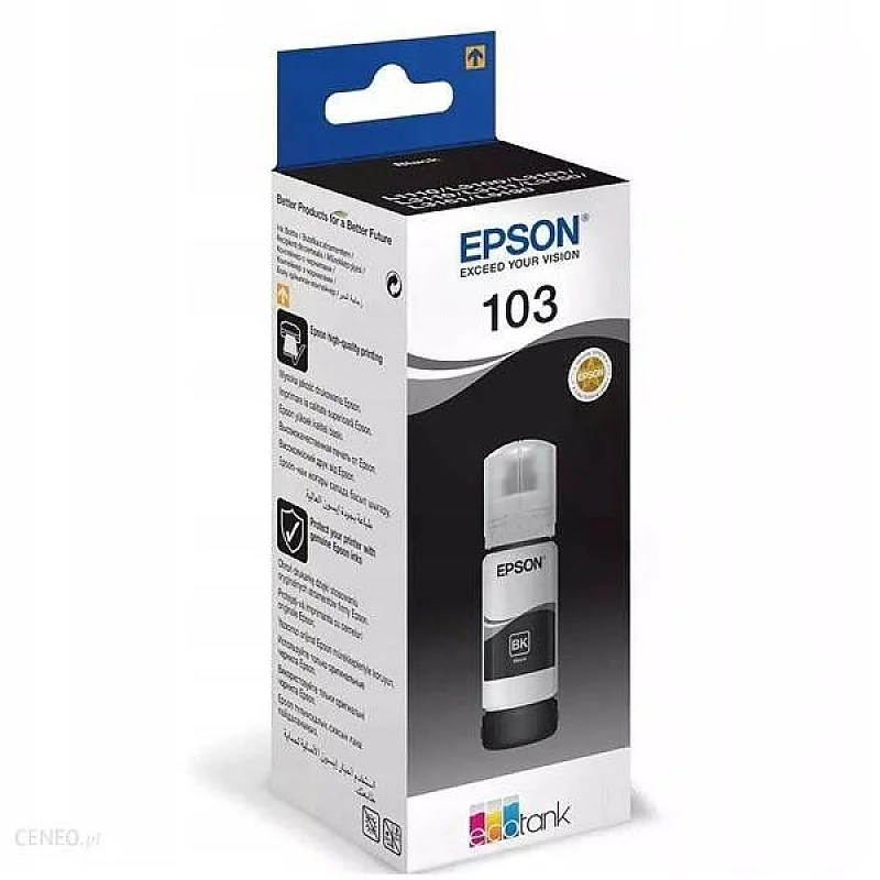 Epson 103 EcoTank Ink Bottle Black Epson 103 EcoTank Ink Bottle Black