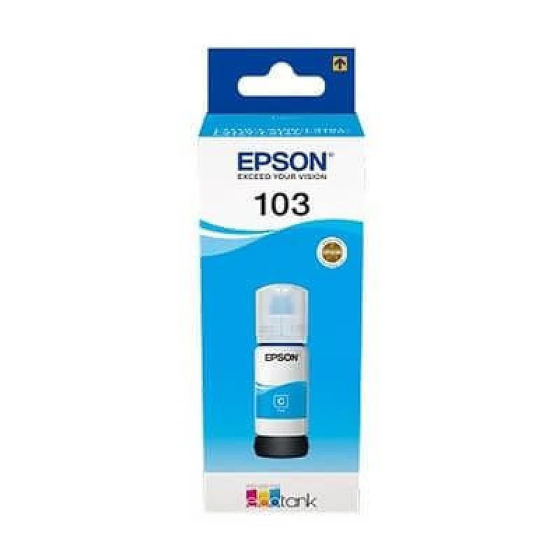 Epson 103 EcoTank Ink Bottle Cyan Epson 103 EcoTank Ink Bottle Cyan