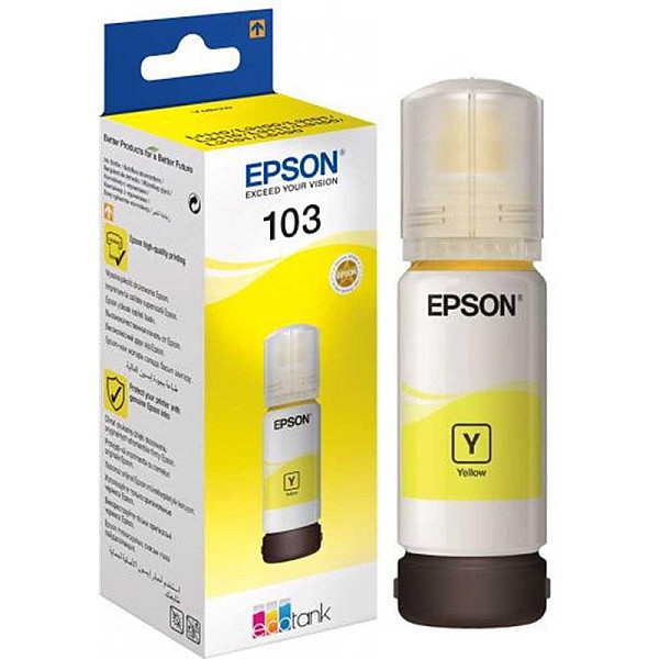 EPSON 103 ECOTANK YELLOW INK BOTTLE