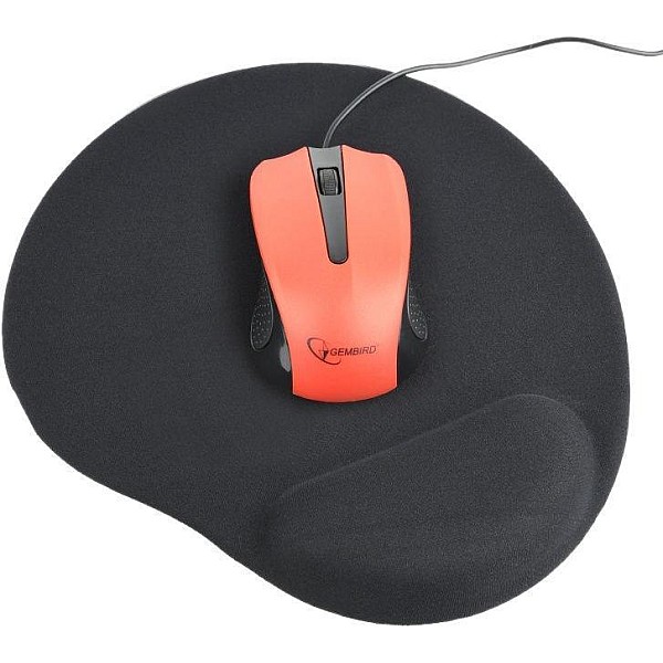 MOUSE PAD GEL BLACK/MP-GEL-BK GEMBIRD