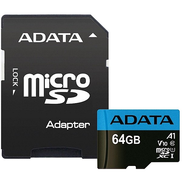 Atminties kortelė microSDHC 64GB C10 Premier ADATA