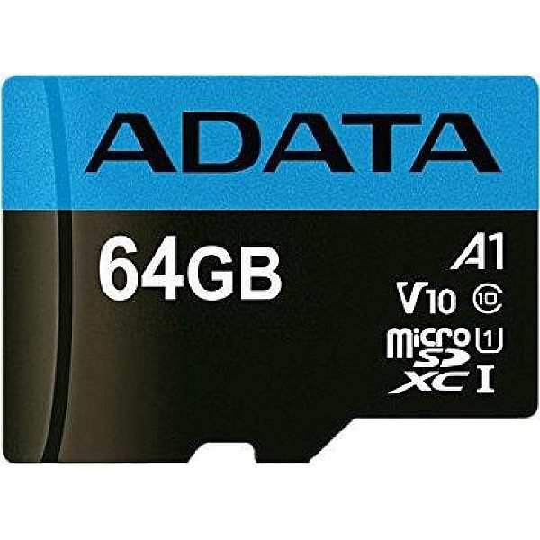 Atminties kortelė microSDHC 64GB C10 Premier ADATA