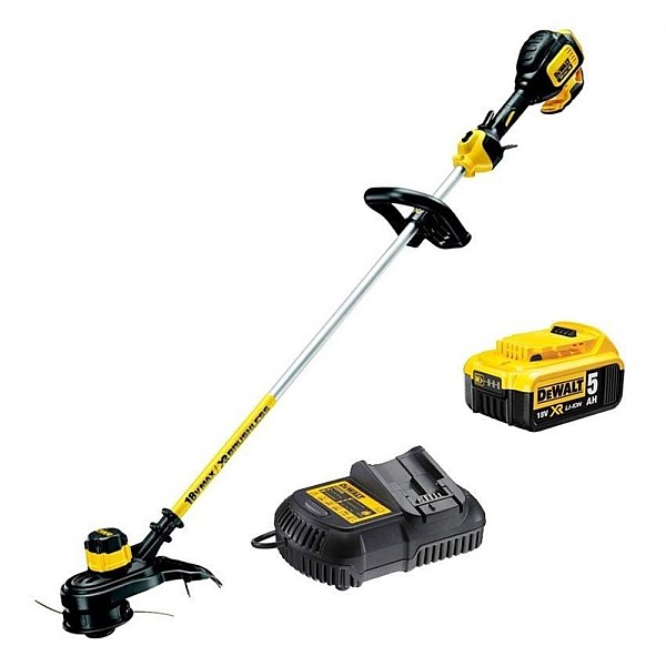 Akumuliatorinė žoliapjovė DeWalt 18 V. 5Ah. 33 cm