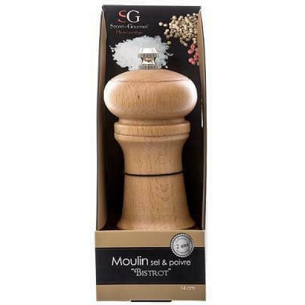 NATURAL WOOD GRINDER 14.5CM