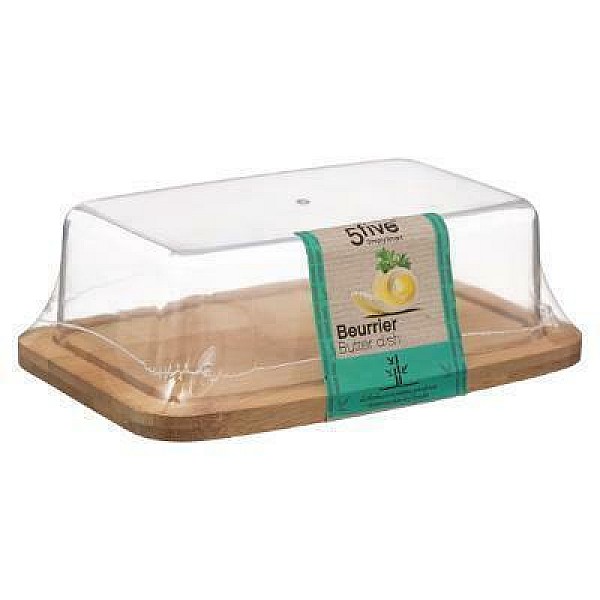 BAMBOO BUTTER DISH