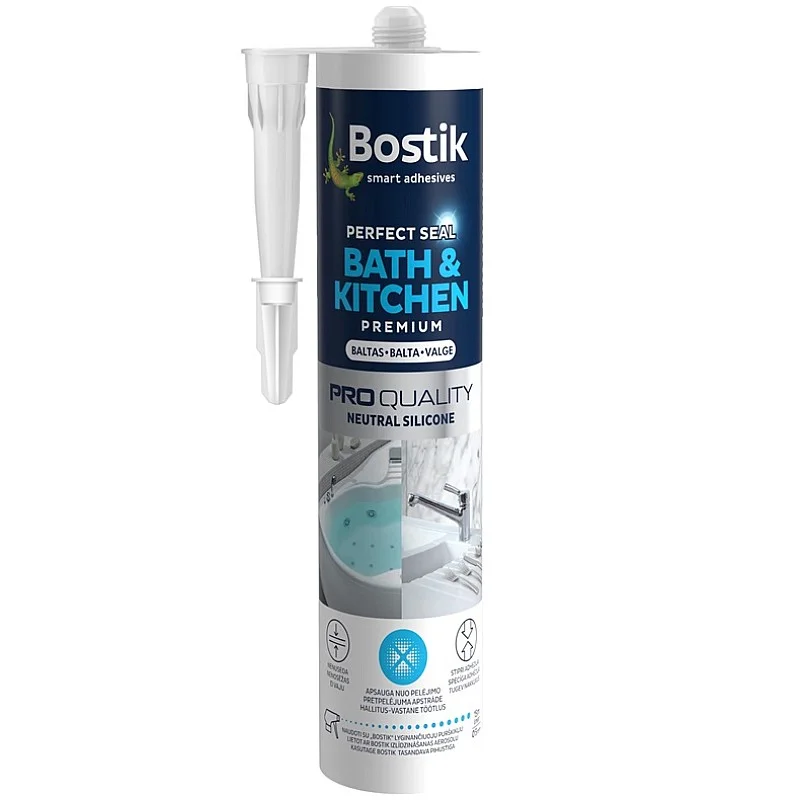 Hermetikas Bath&Kitch Bostik N 280 ml. baltas