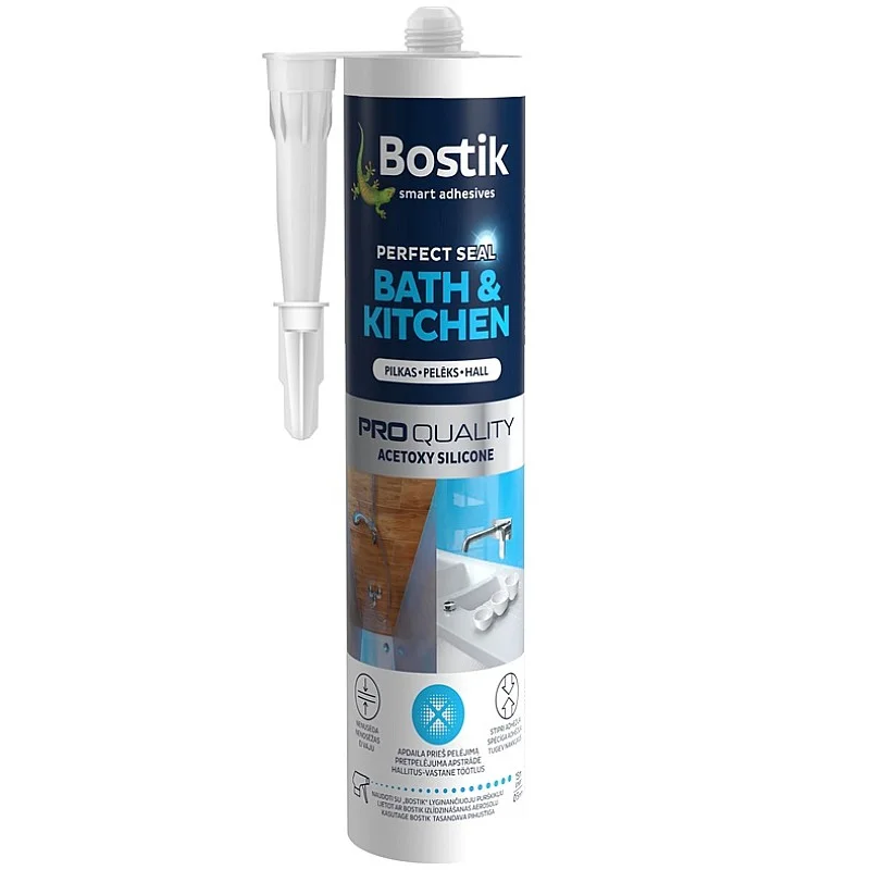 Hermetikas Bath&Kitch Bostik A 280 ml. pilkas
