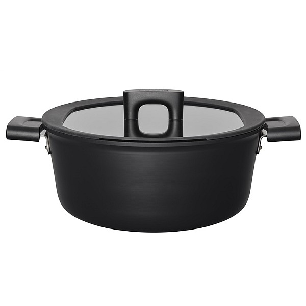 HF CASSEROLE 5L/26CM W/LID