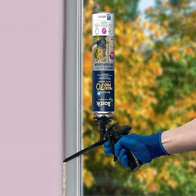 Putos Maxi 70 Pro Bostik. pistoletinės. 870 ml Putos Maxi 70 Pro Bostik. pistoletinės. 870 ml