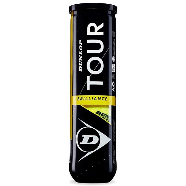 TENNIS BALLS DUNLOP TOUR BRILLIANCE4TUBE