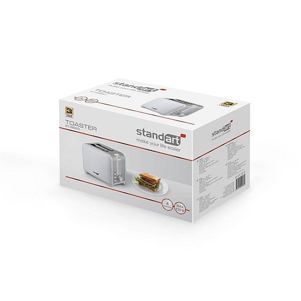 TOASTER STANDART ST-892D White