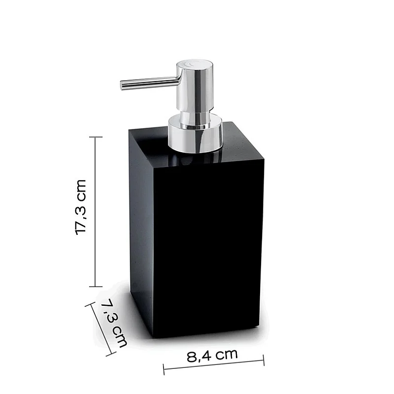 SOAP DISPENESER SOFIA BLACK SOAP DISPENESER SOFIA BLACK