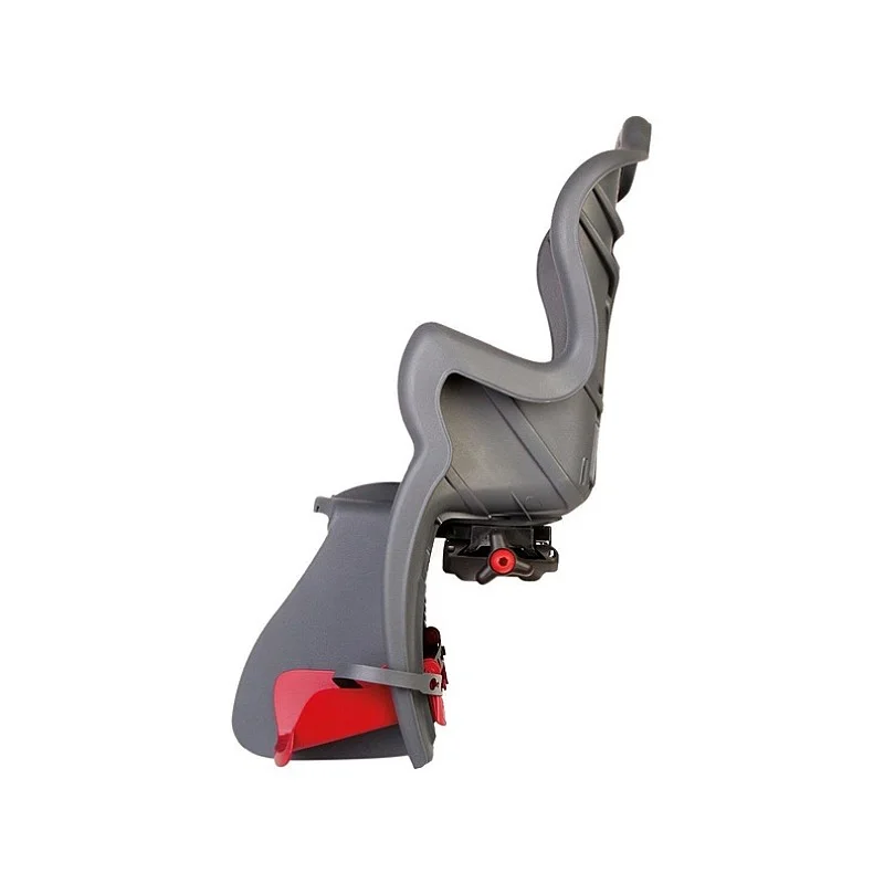 Vaikiška dviračio kėdutė Bellelli. juoda/raudona. galinė