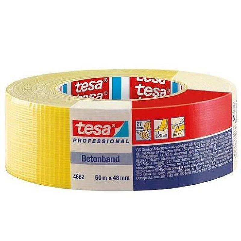 Lipnioji audinio juosta Betonband. 50 m x 48 mm