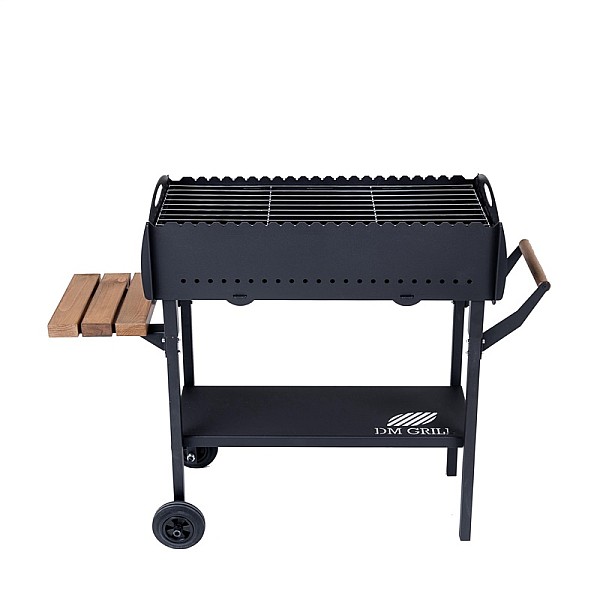 GRILL WITH SHELF AND WHEELS GR-017 3MM