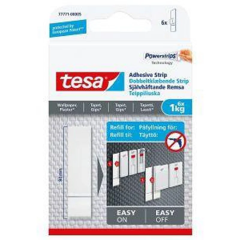 TESA 77771 POWERSTRIPS JUOST.. 6X1KG