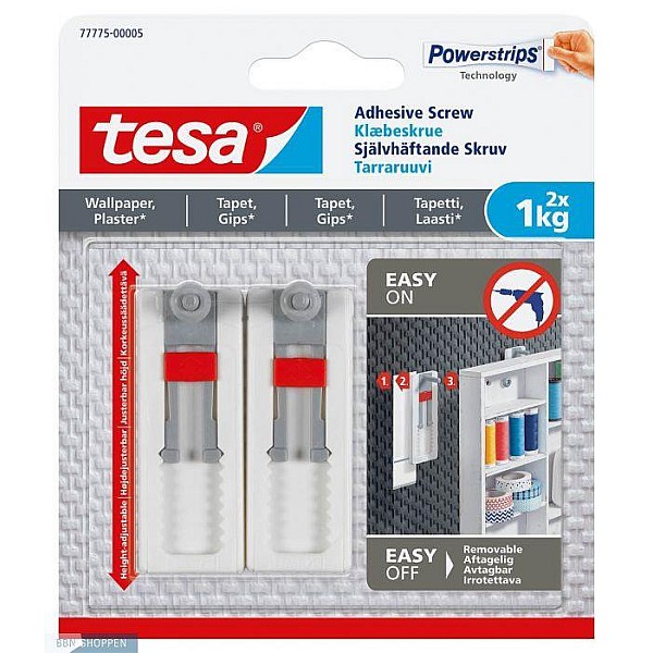 TESA 77775 MOUNTING SYSTEM. 2X1KG