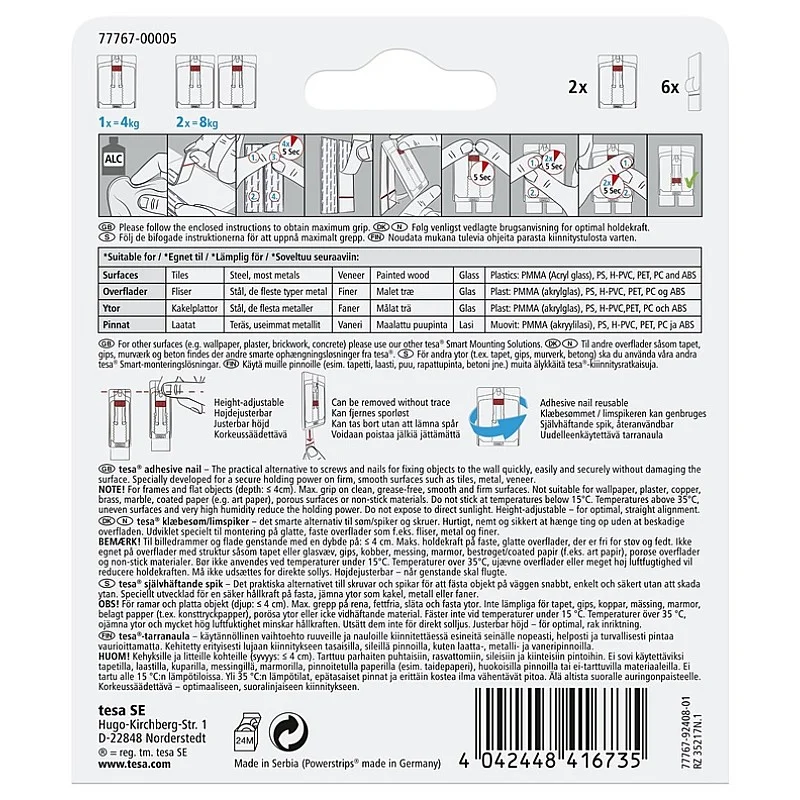 KABLIUK RĖMEL PAKAB 77767 2X4KG PLYT REG