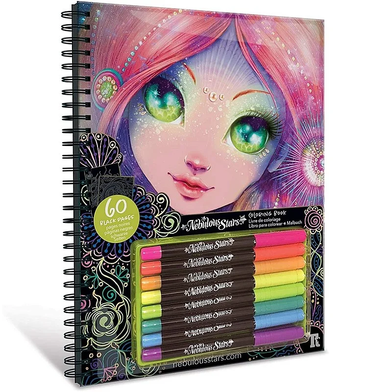 Krāsojamā grām.nebulous stars 11111