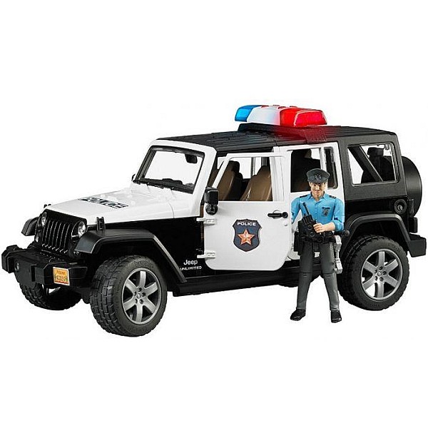 TOY CAR BRUDER POLICE WRANGLER 2526