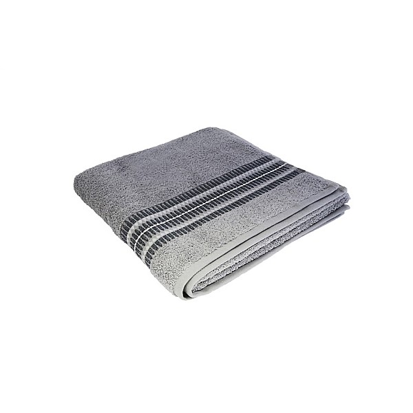 TOWEL 50X90CM PLANE GREY