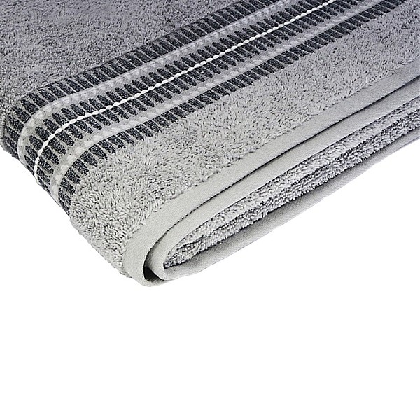 TOWEL 50X90CM PLANE GREY