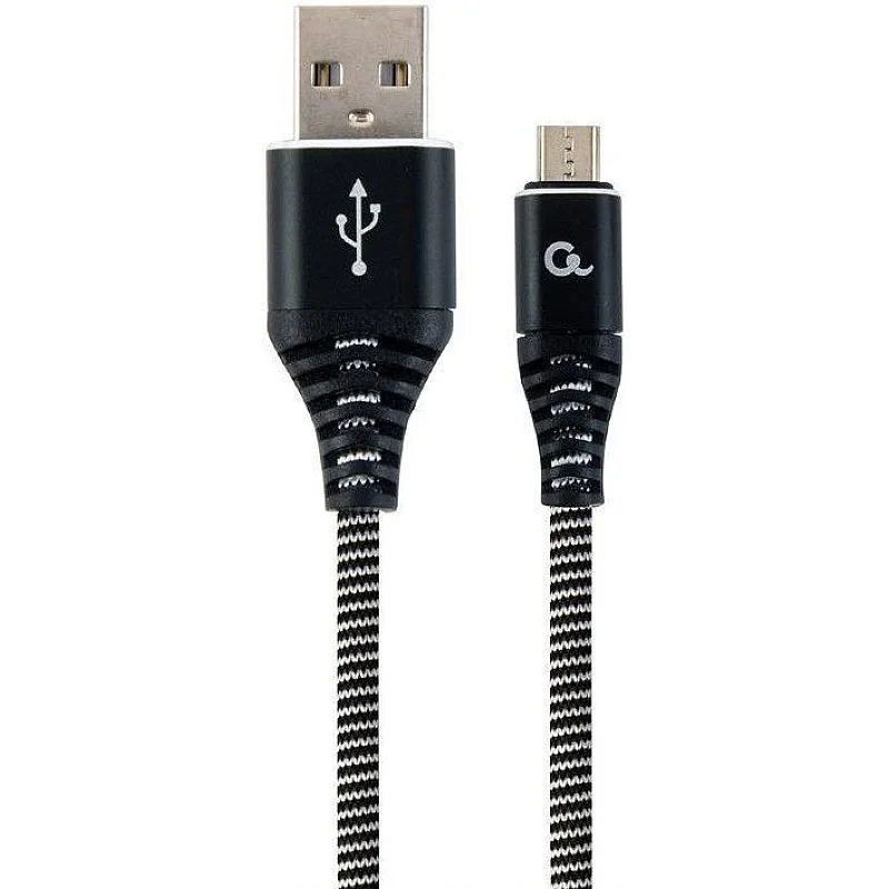 Kabelis GEMBIRD USB Type A M. Micro USB M. 2m. melns Kabelis GEMBIRD USB Type A M. Micro USB M. 2m. melns