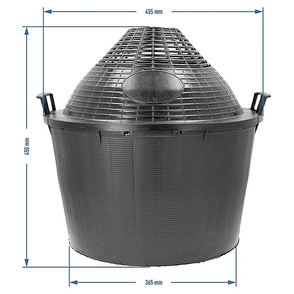 Vyno indas su plastikiniu krepšiu BROWIN 644034. 34 l