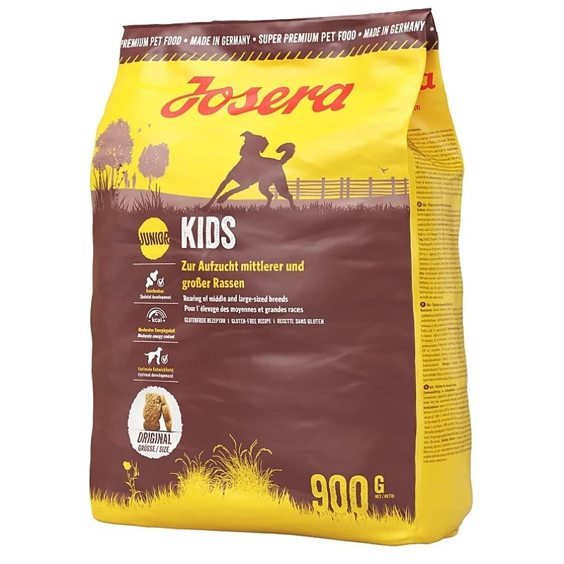 Sausas ėdalas šunims Josera Kids. 900 g.