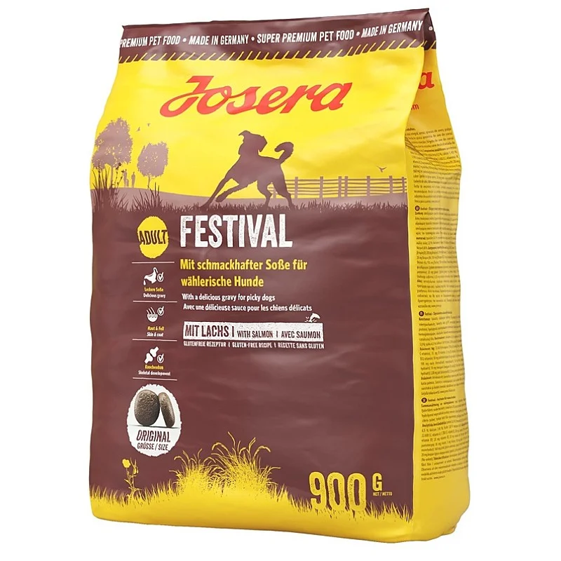 Sausas maistas šunims JOSERA Festival. 900 g