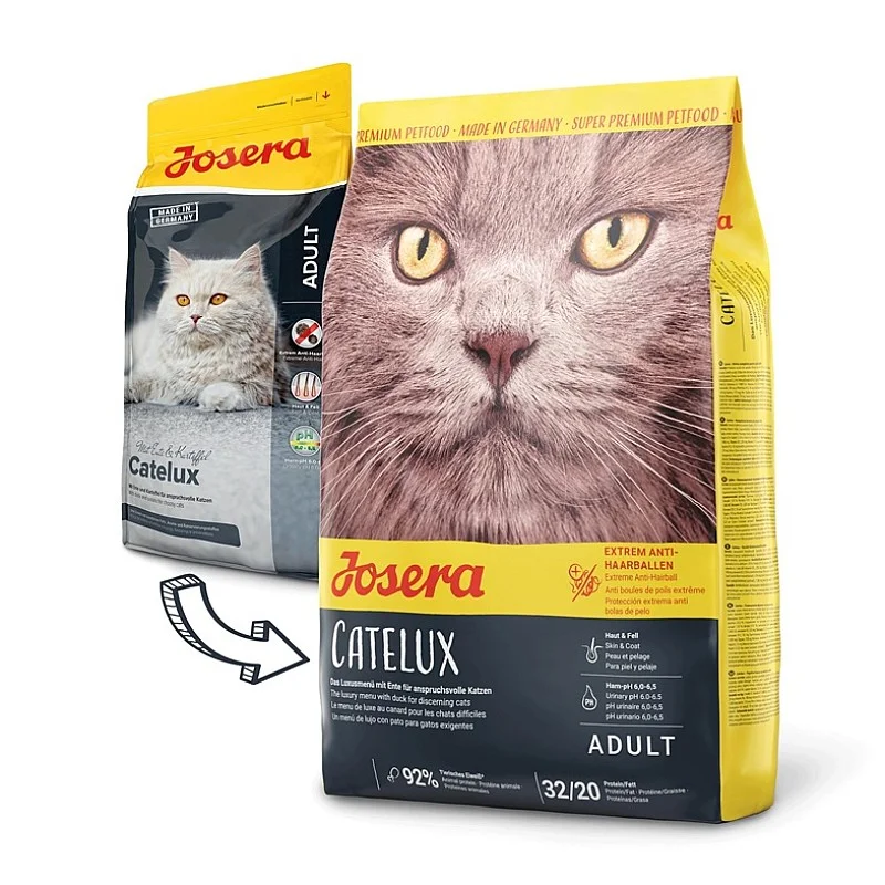 Sausas ėdalas katėms Josera CATELUX. 2 kg