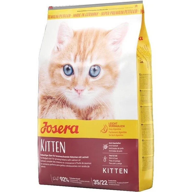 Sausas kačių maistas Josera Kitten. paukštiena. 2 kg