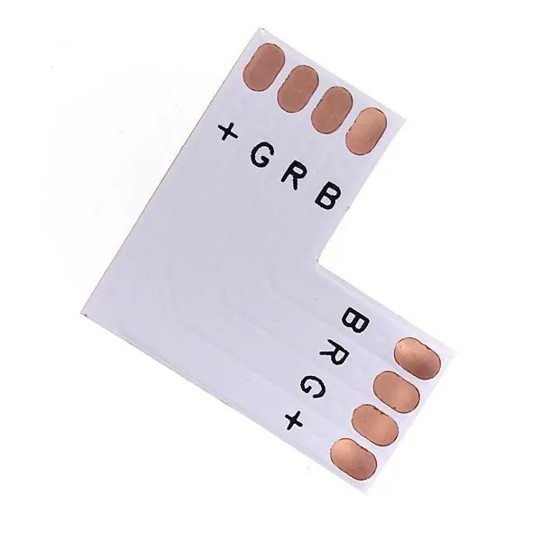 LED STRIP RGB  CONNECT 10MM L SHAPE SOLD