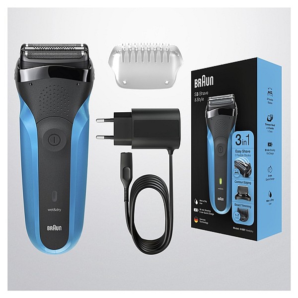 SHAVER 310BT WD BLUE BRAUN