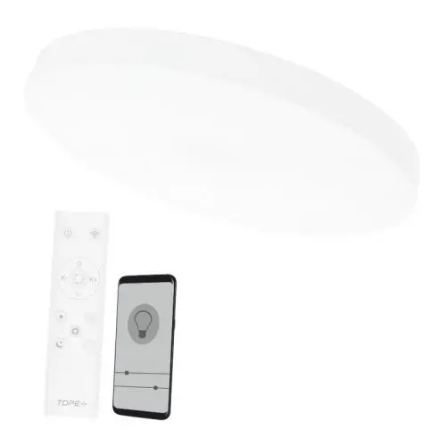 PLAFOND BOSTON2X48W D60 RC 7200LMLED