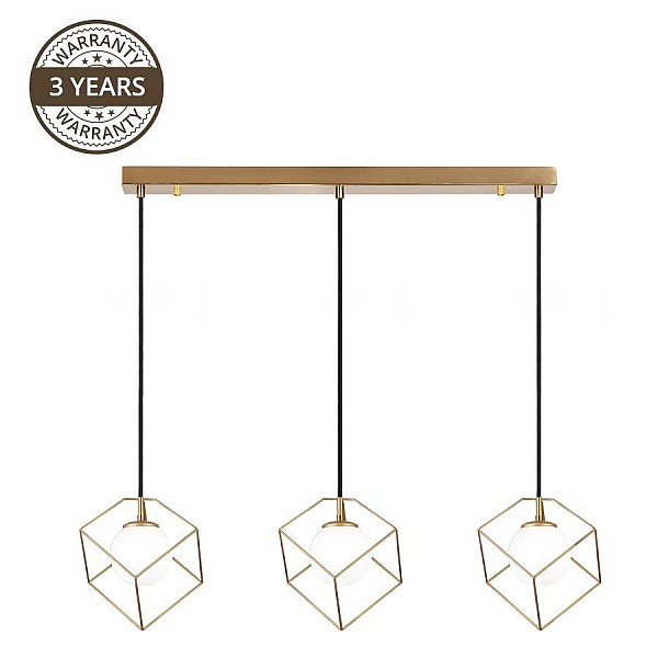 PENDANT LAMP SHAPE 19127P-3 3X25W G9