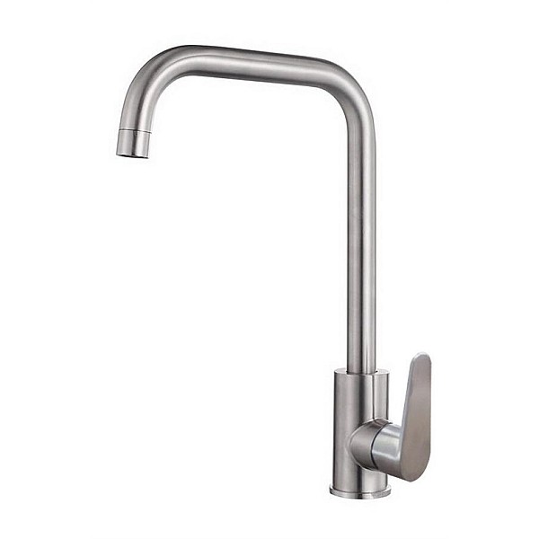 KITCHEN MIXER INOX NICKEL FINISH. L-4096