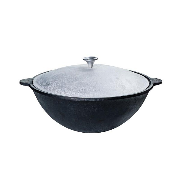 POLISHED CAST IRON KAZAN 8L TEXAS CLUB