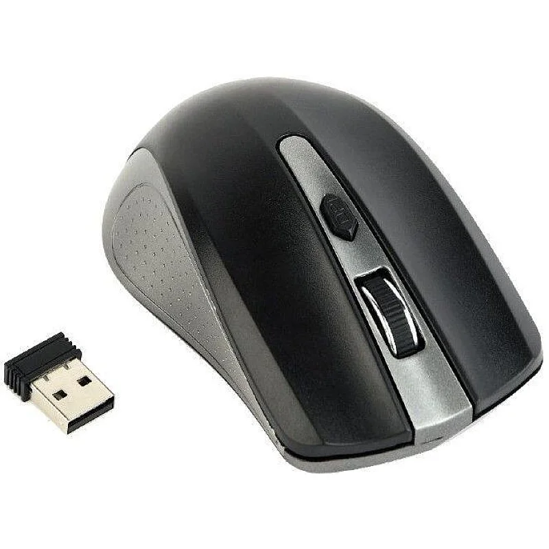 Gembird MUSW-4B-04 Wireless Optical Mouse Black/Grey Gembird MUSW-4B-04 Wireless Optical Mouse Black/Grey