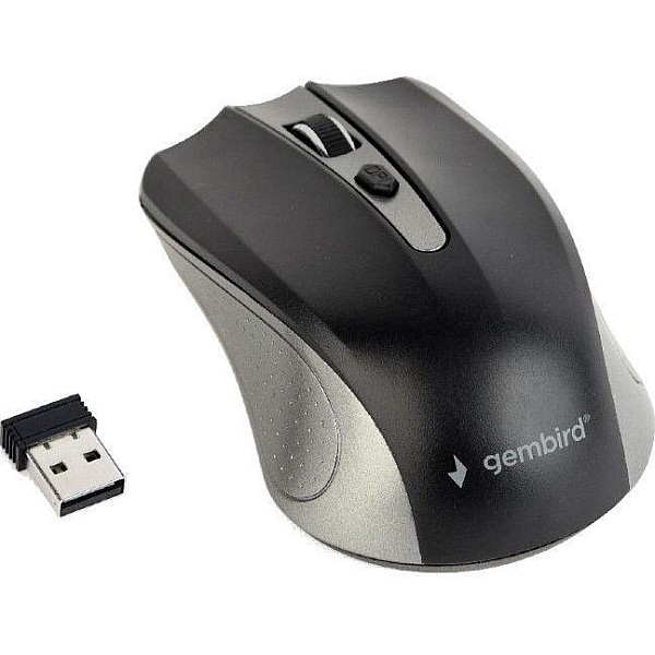 Gembird MUSW-4B-04 Wireless Optical Mouse Black/Grey