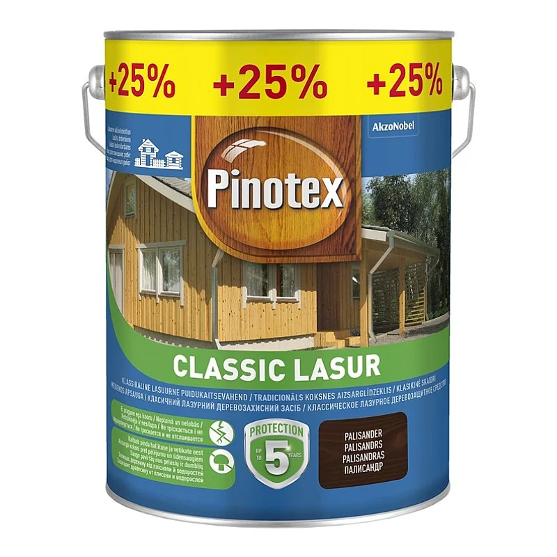 PINOTEX CLASSIC LASUR EU PALISANDE 4L+1L