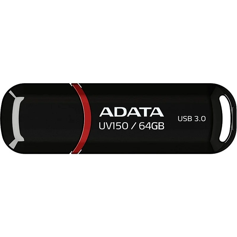 Atslēga USB ADATA UV150 64GB USB3 BLACK